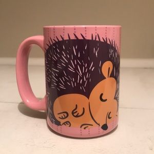 Hedgehog 🦔 Pink Stripe Mug